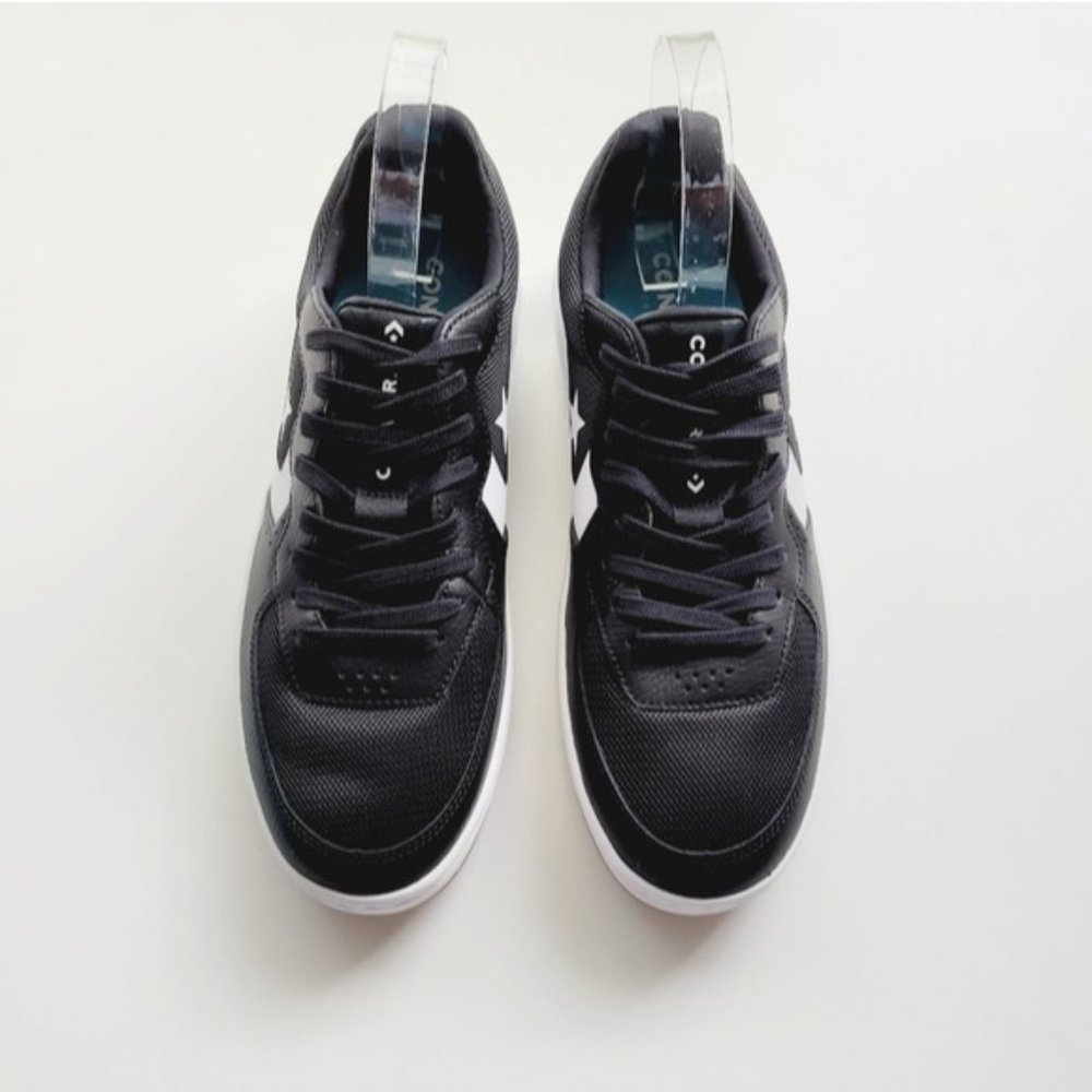Converse Rival Ox Black White Gum Men's 11.5 Women's 13 - Picture 3 of 6